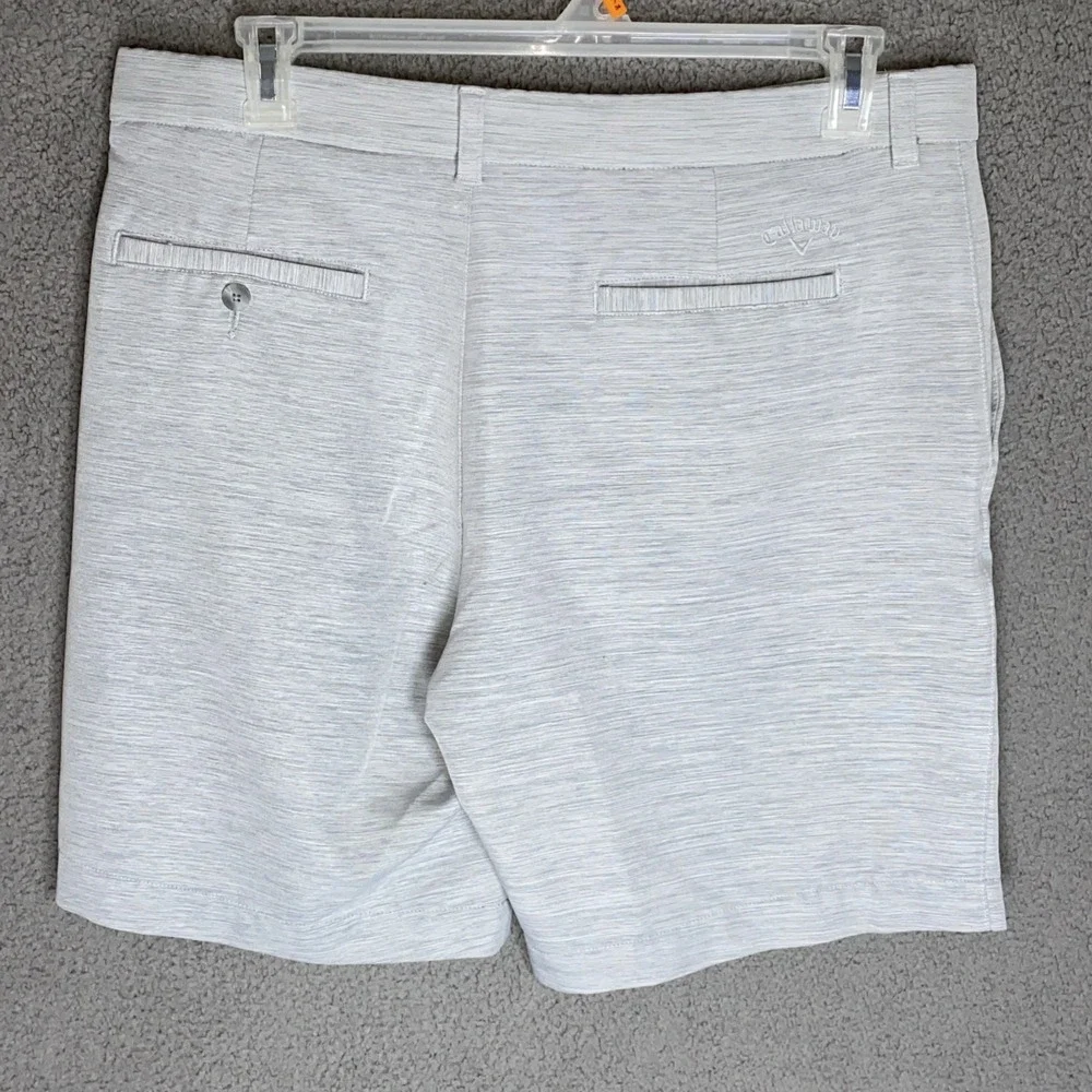 Callaway Men's Golf Shorts with Media Pocket, Size 34, Color Gray 10